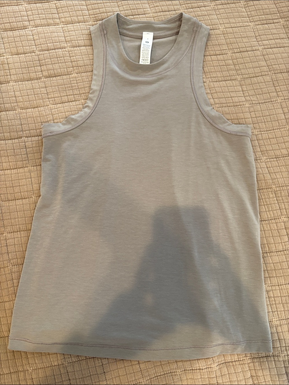 lululemon light green Sleeveless Tank Top